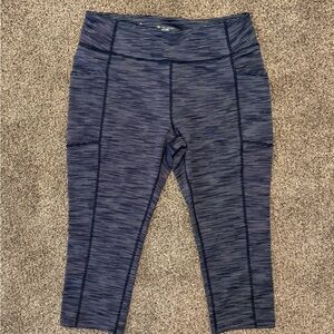Tek Gear Blue Striped Leggings